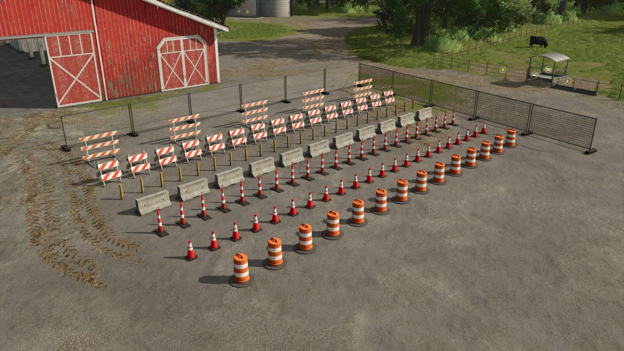Placeable Construction Signs