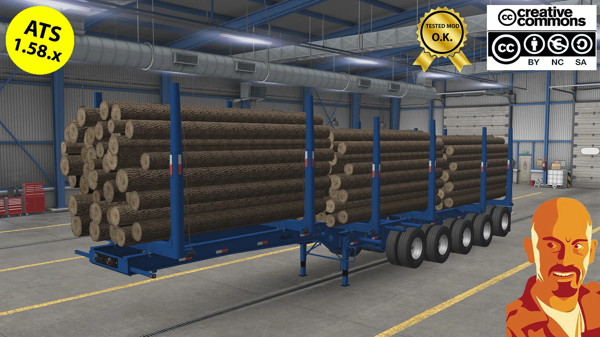 ARCTIC LOGGING TRAILERS v8.0 ATS 1.58.x v8.0