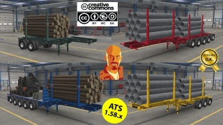 ARCTIC LOGGING TRAILERS v8.0 ATS 1.58.x v8.0 thumbnail 3