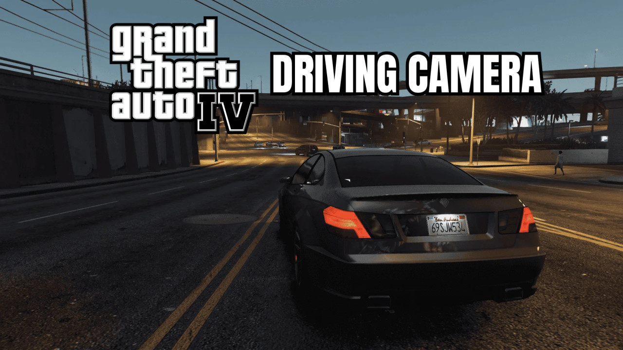 GTA IV Driving Camera