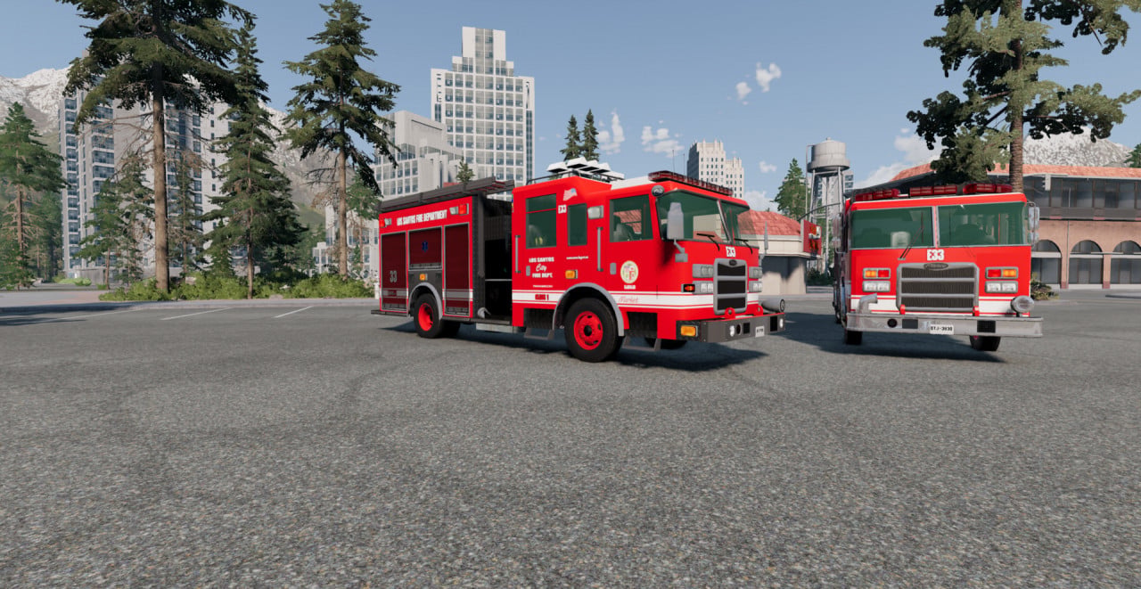 Pierce Firetruck