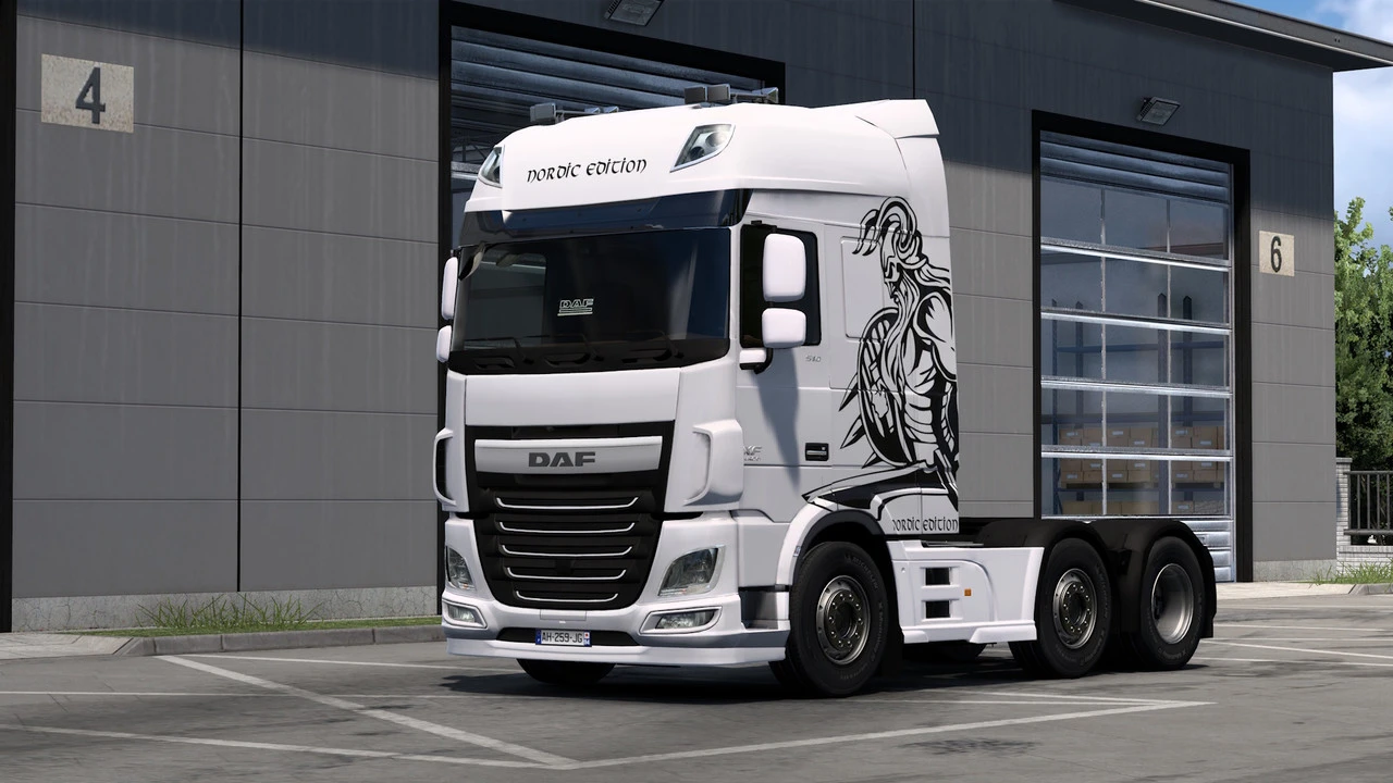 DAF XF Euro 6 Nordic Edition skin 1.0 thumbnail 6