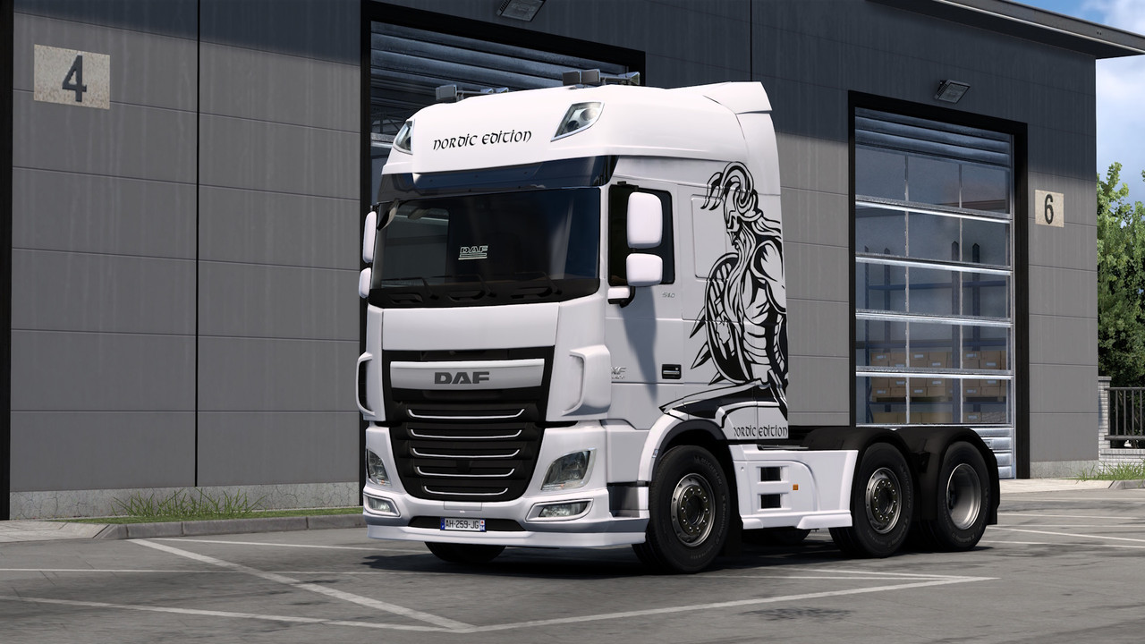 DAF XF Euro 6 Nordic Edition skin