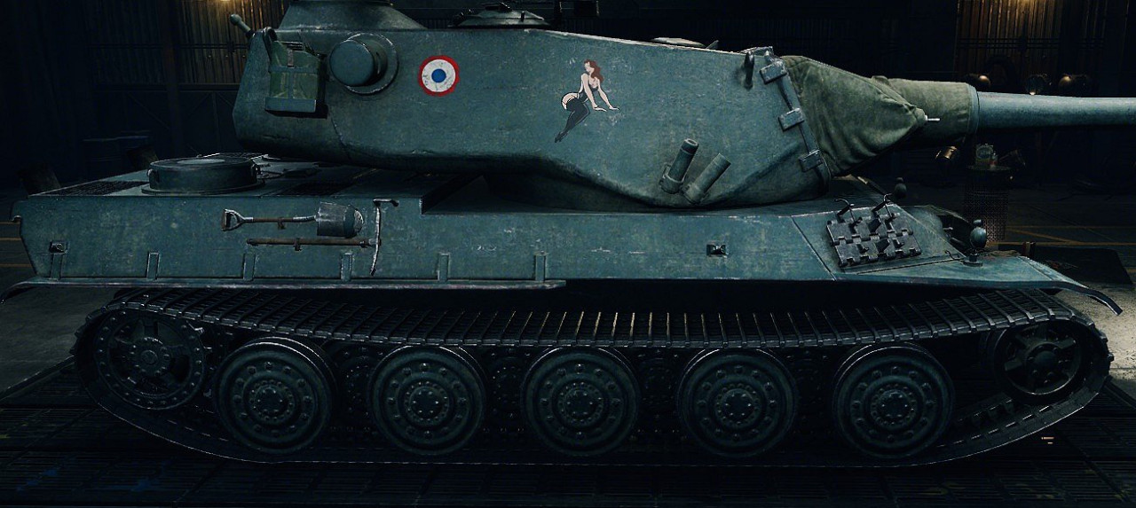 Pinup Replacement for WoT Star Decal