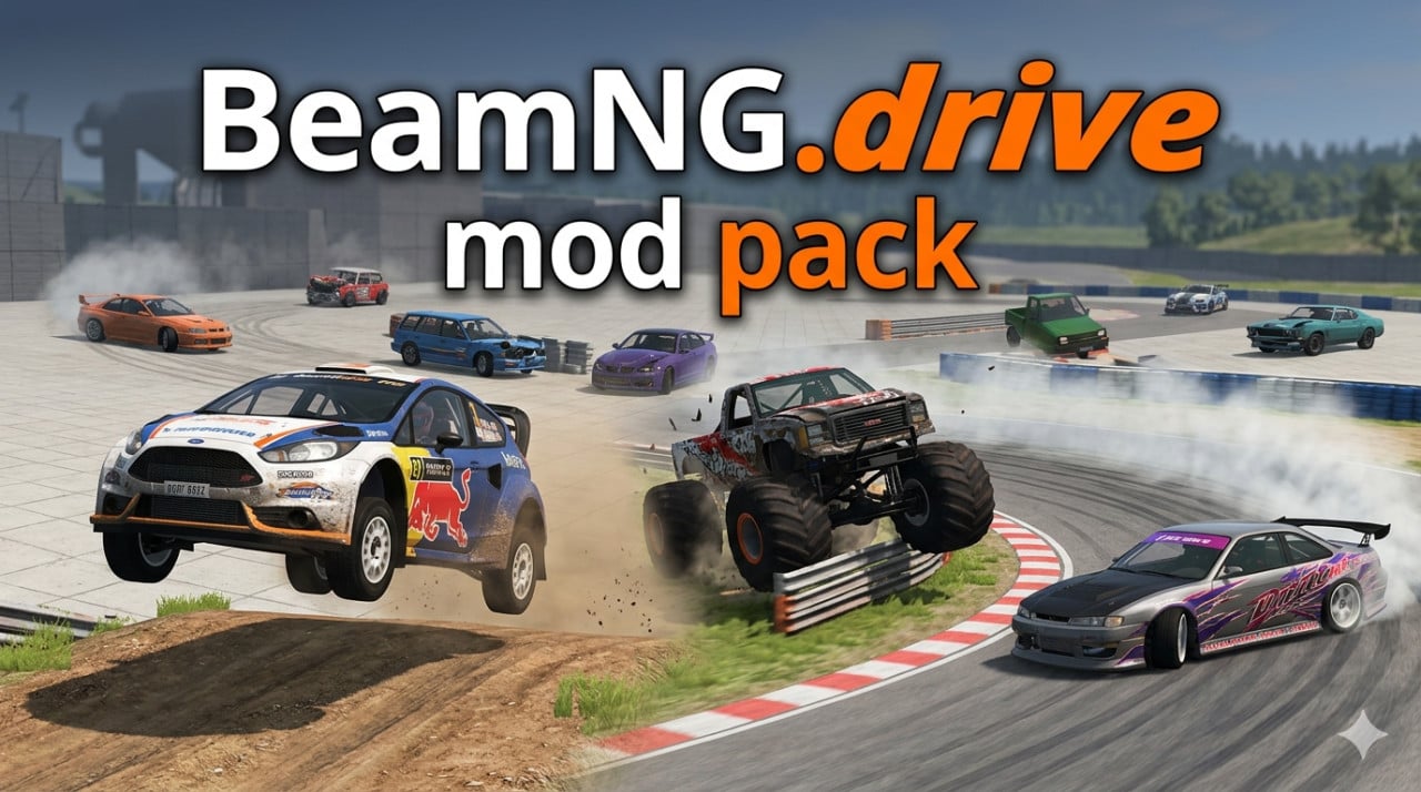 mod pack containing 262 mods (the mod takes up 43.9GB of space and is in rar format)