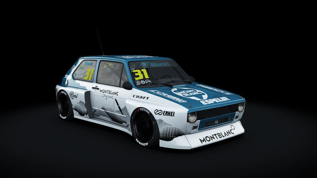 Volkswagen Golf Mk1 'Littlebird EVO' VR6 RWD