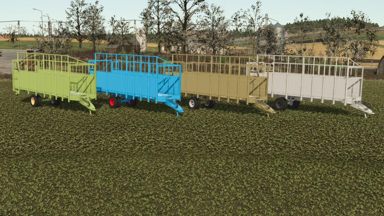 HTS 50.04-2 Large Volume Trailer And HTS 50.04 High-Pressure Baletrailer