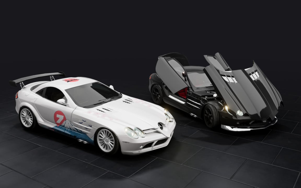 MOD MERCEDES SLR MCLAREN