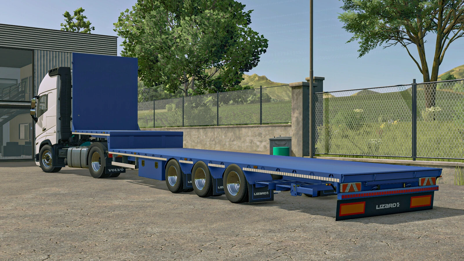 Lizard Straw Bale Semitrailer 1.0