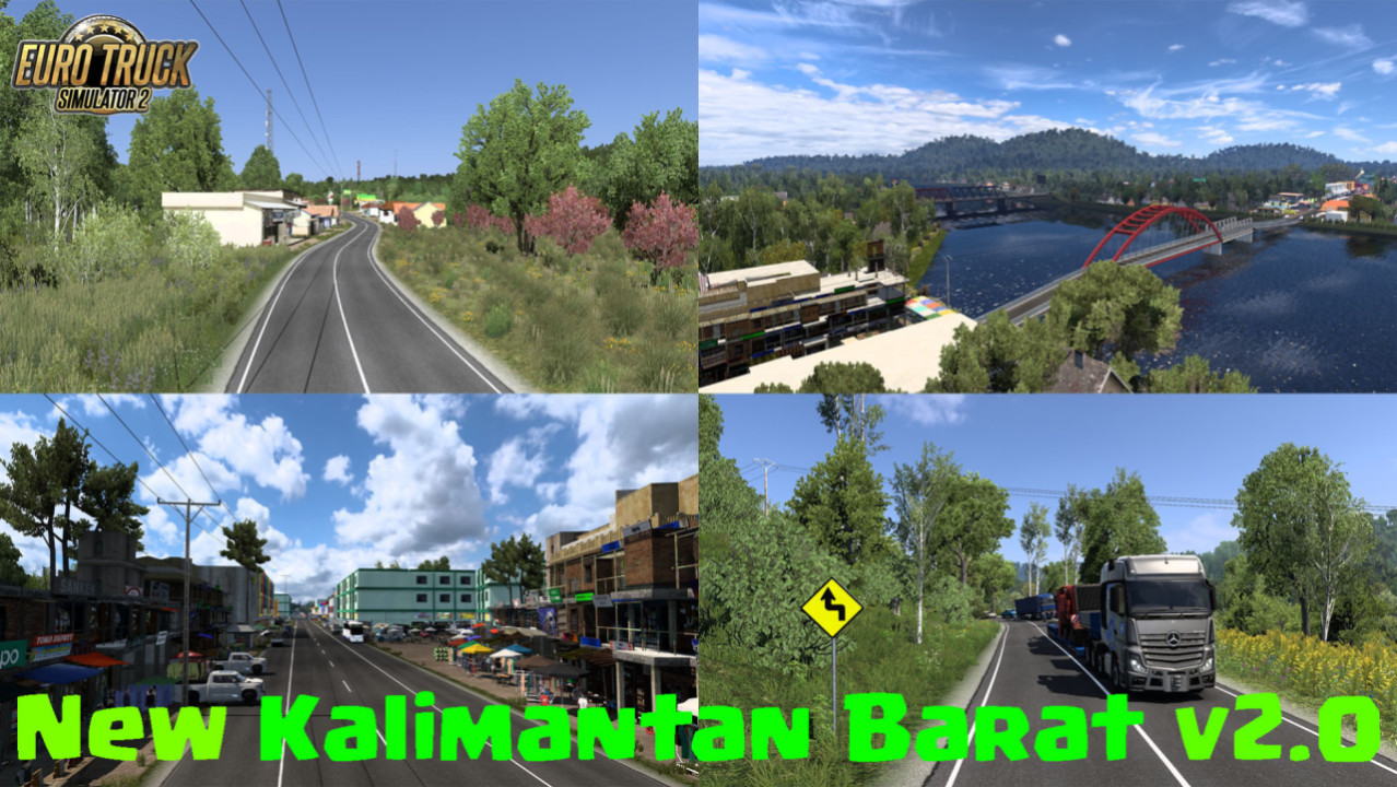 New West Kalimantan Map