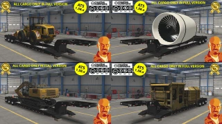ETNYRE BLACK HAWK LOWBOY TRAILER v1.0 ATS 1.58.x v1.0 thumbnail 3