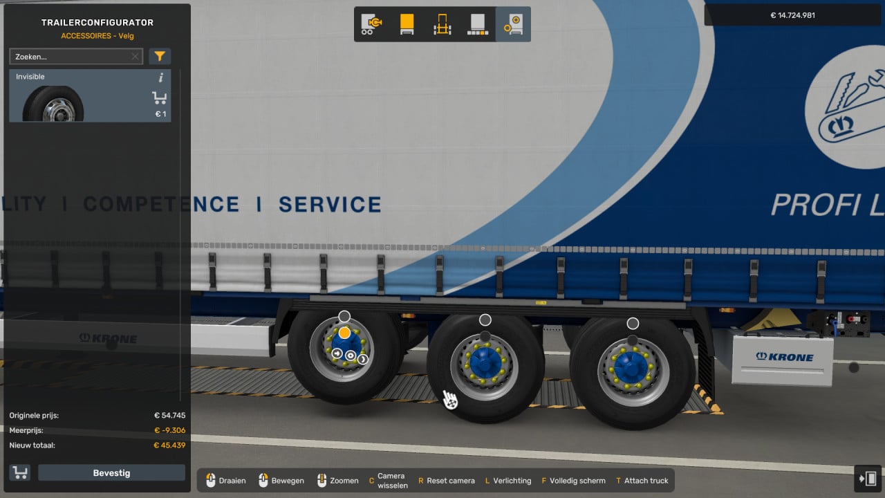 Abasstreppas trailer wheel pack