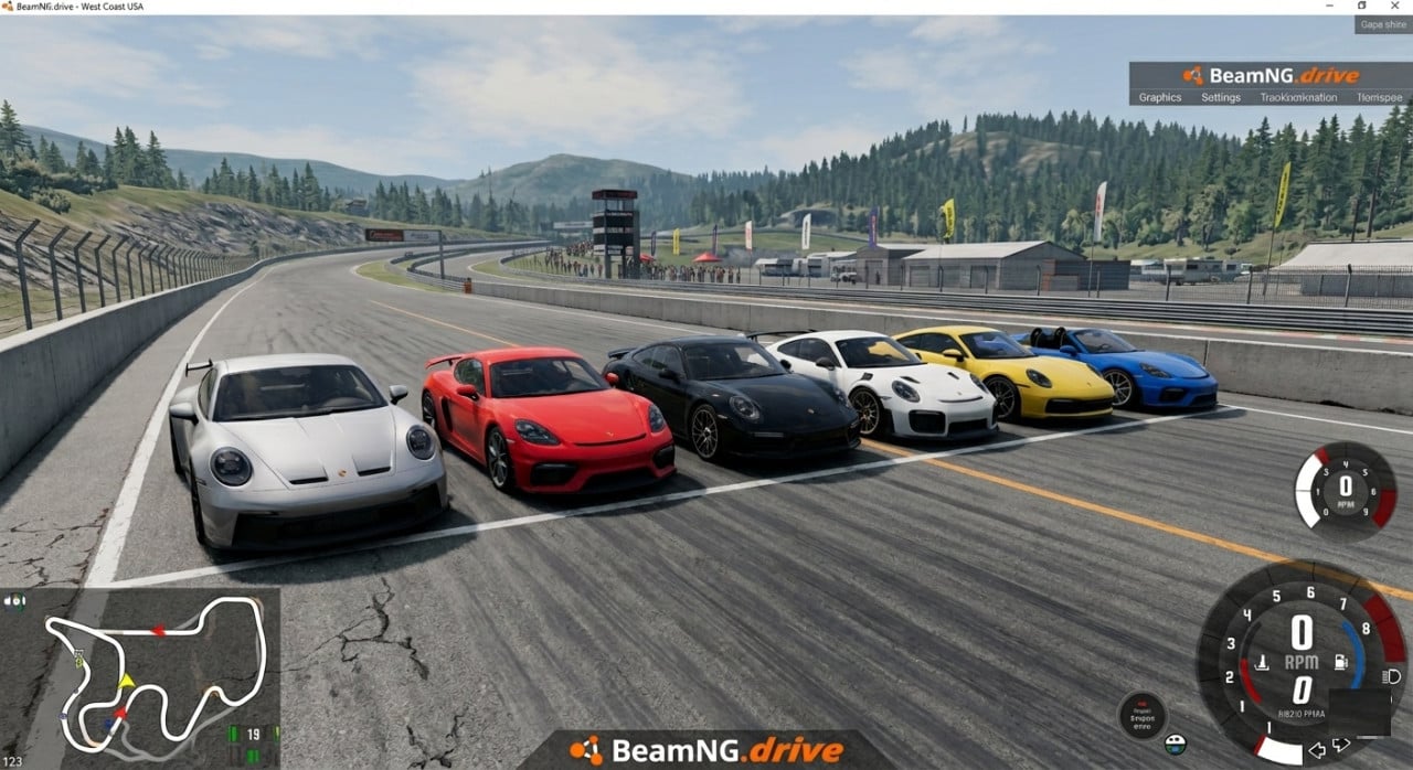 Porsche Pack BeamNG 1980-2020