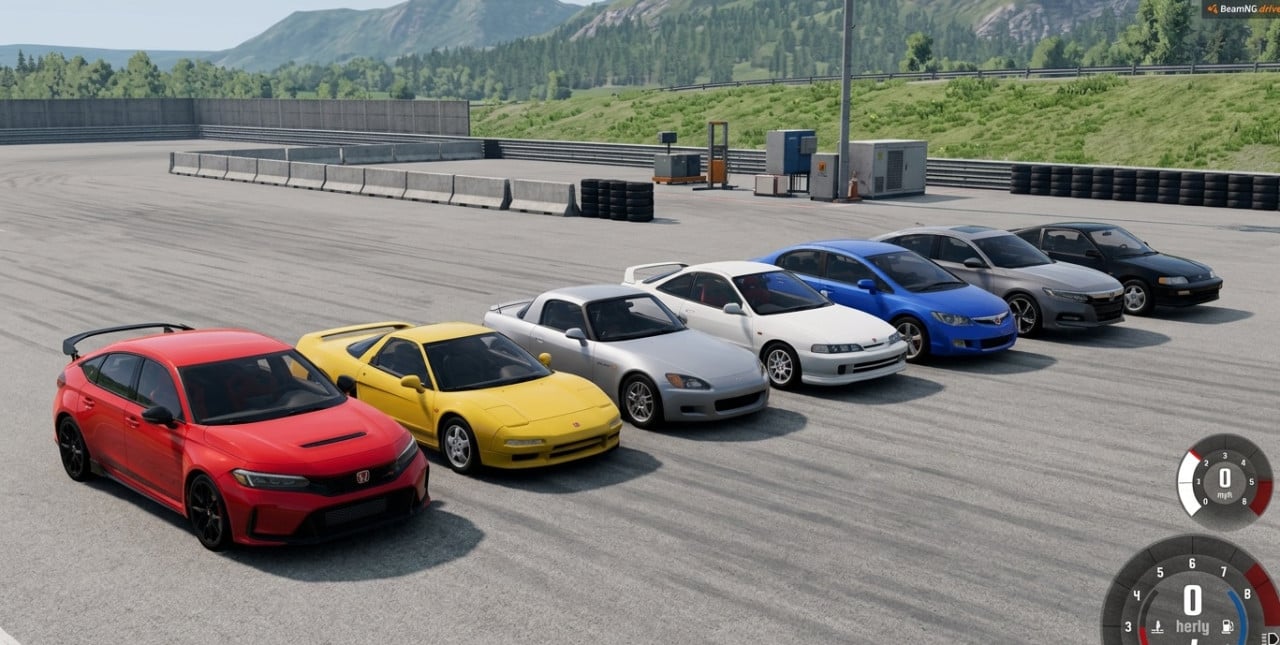 Honda Pack BeamNG 1970-2020