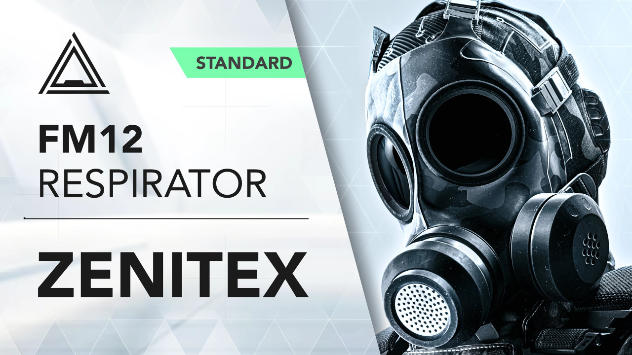 Zenitex FM12 Respirator Mask - ArchiveXL