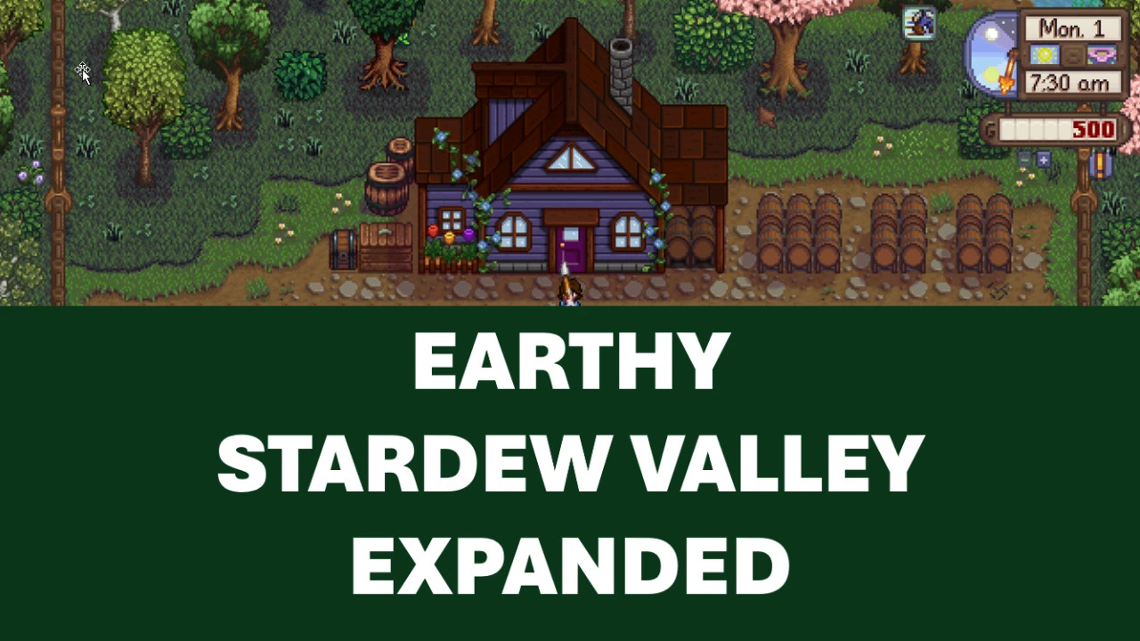 Earthy Stardew Valley Expanded (SVE)