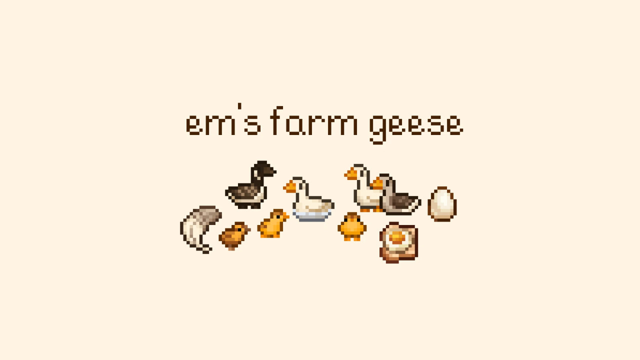 Em's Farm Goose and Geese