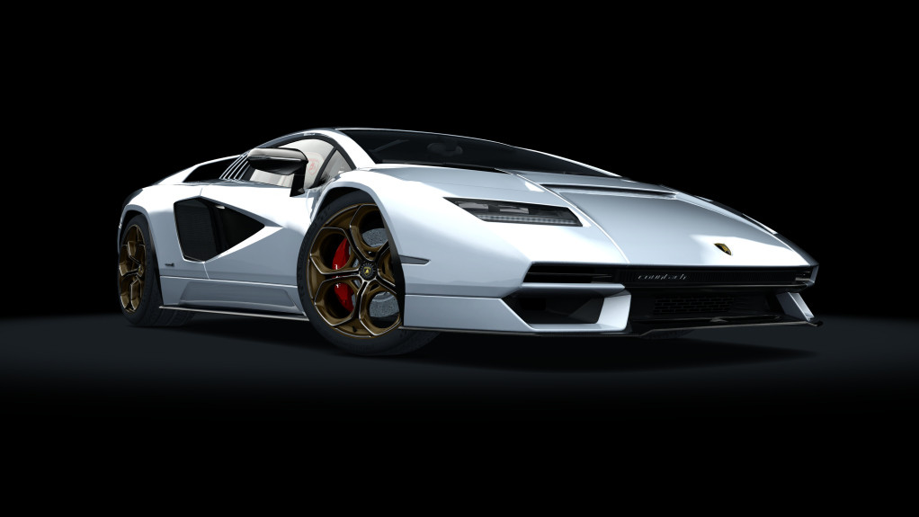 Lamborghini Countach LPI 800-4 Wind Tune