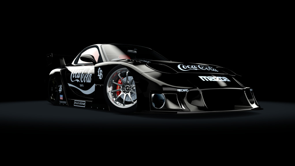 Mazda RX-7 LBWK Wind Tune
