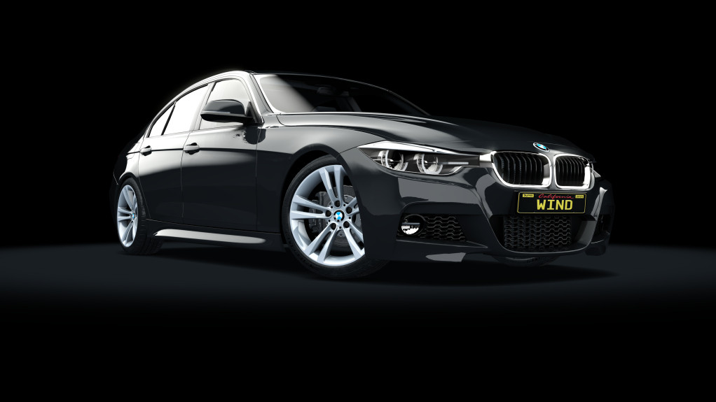 BMW 3 Series F30 320d Wind Tune