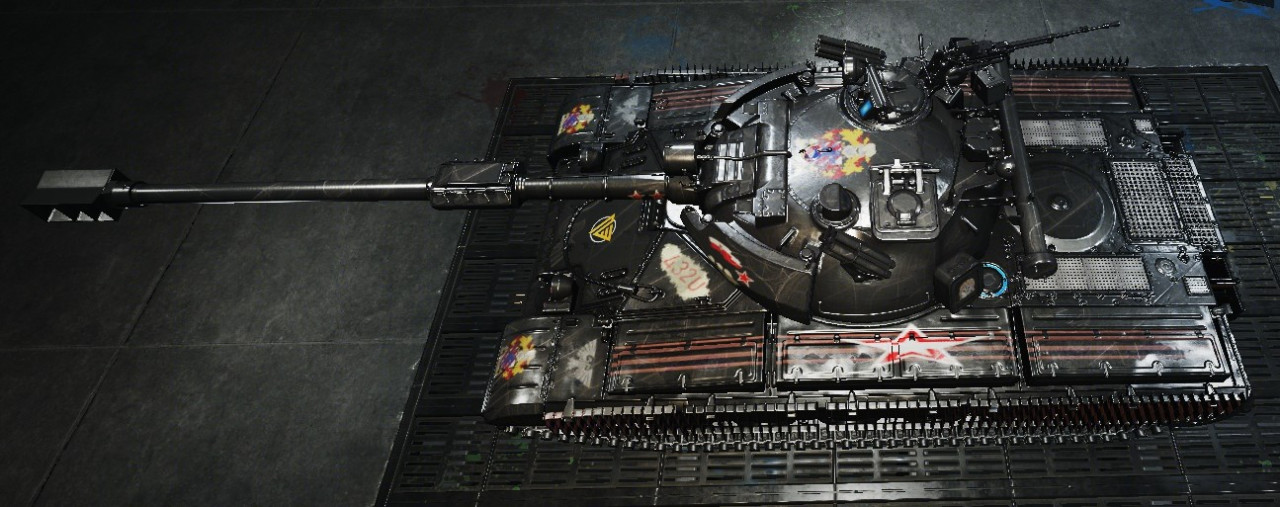 Skin Camo HD-for the 432U_ USSR Black Brightness + 1st Guards Army Field Camouflage
