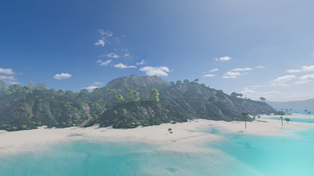 Lonely Tropical Island