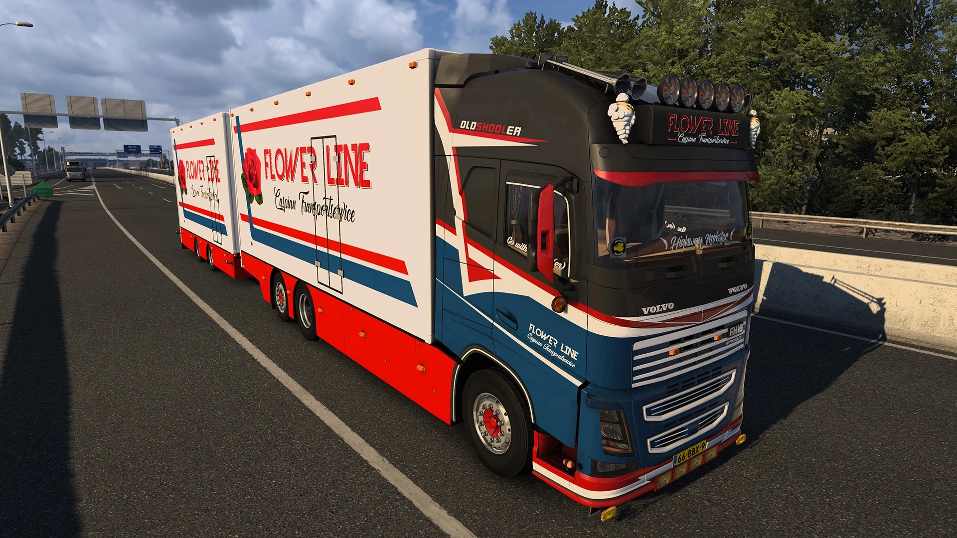VOLVO FH16 TANDEM FLOWER LINE V4.0 1.58 4.0