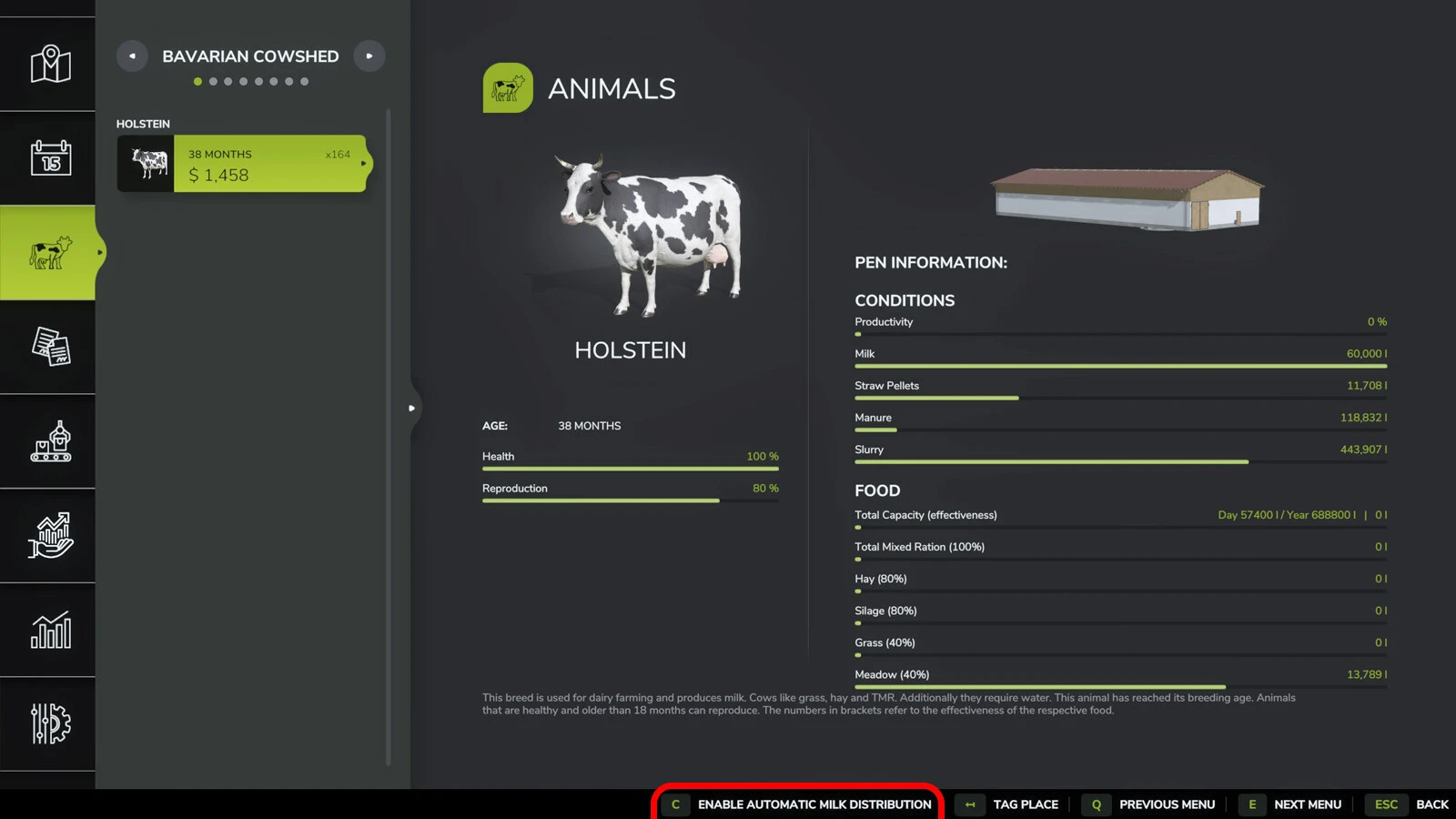 Automatic Milk Distribution 1.0