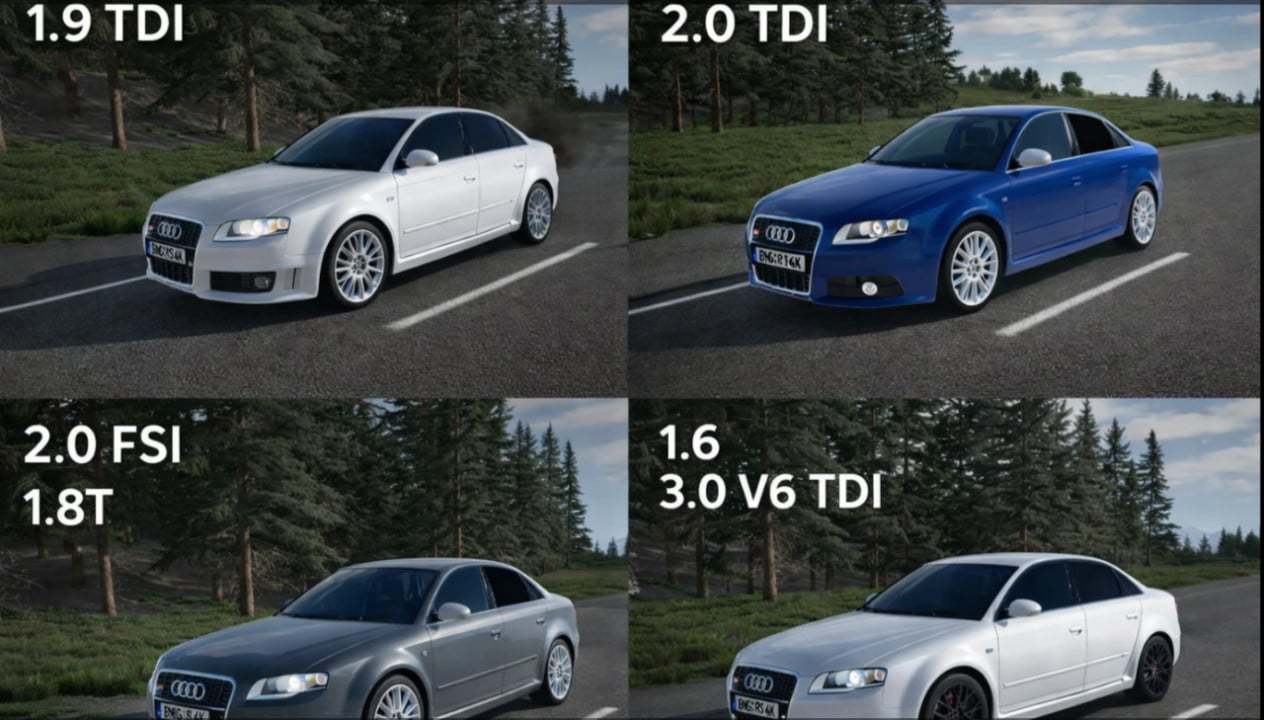 Audi A4B7 More Engine