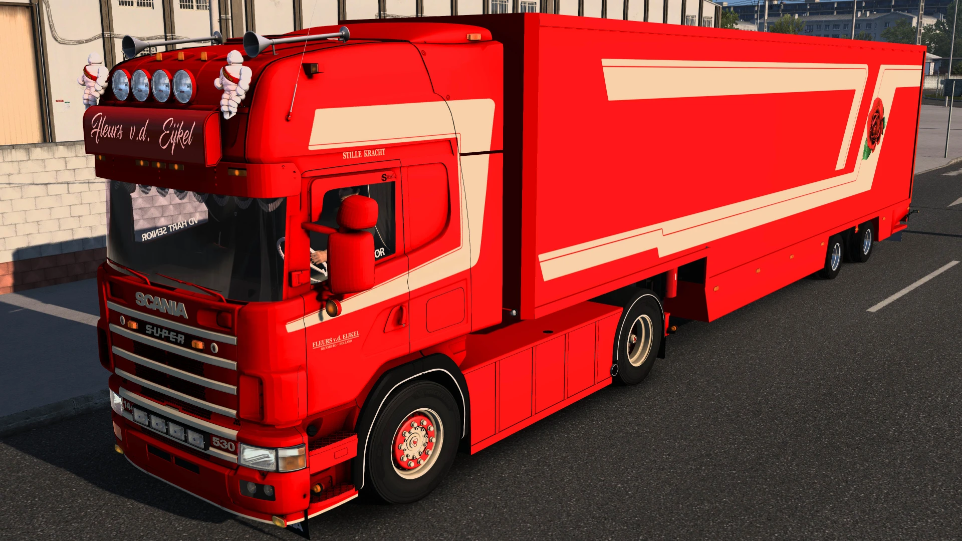 Scania 164L Flower Shuttle + Trailer 2.0