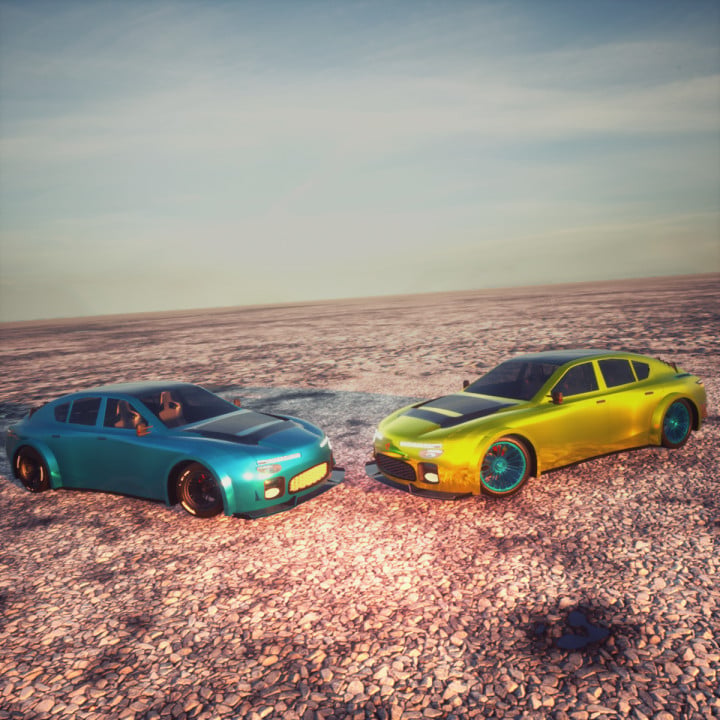 Polluxstar Track Series | Sports Sedans & Hot Hatchbacks | Model Year 2030