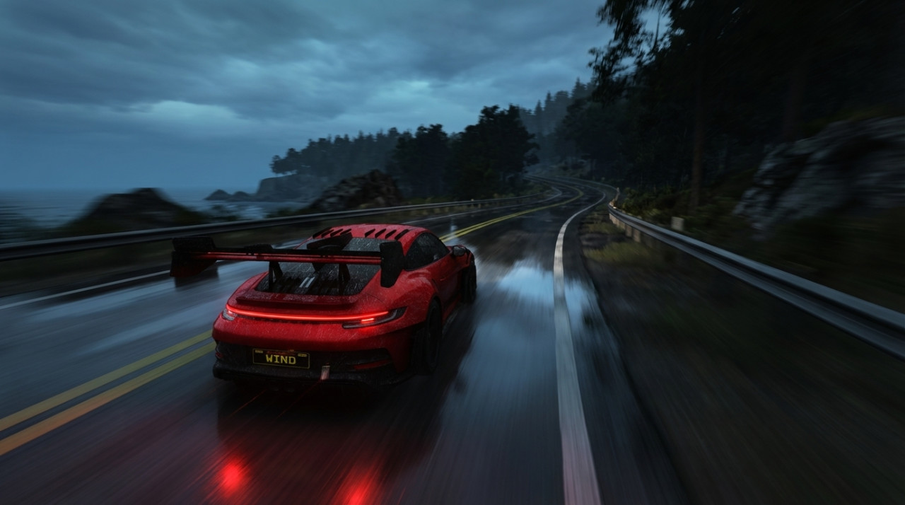 Porsche 911 GT3RS MR (992.1) Wind Tune