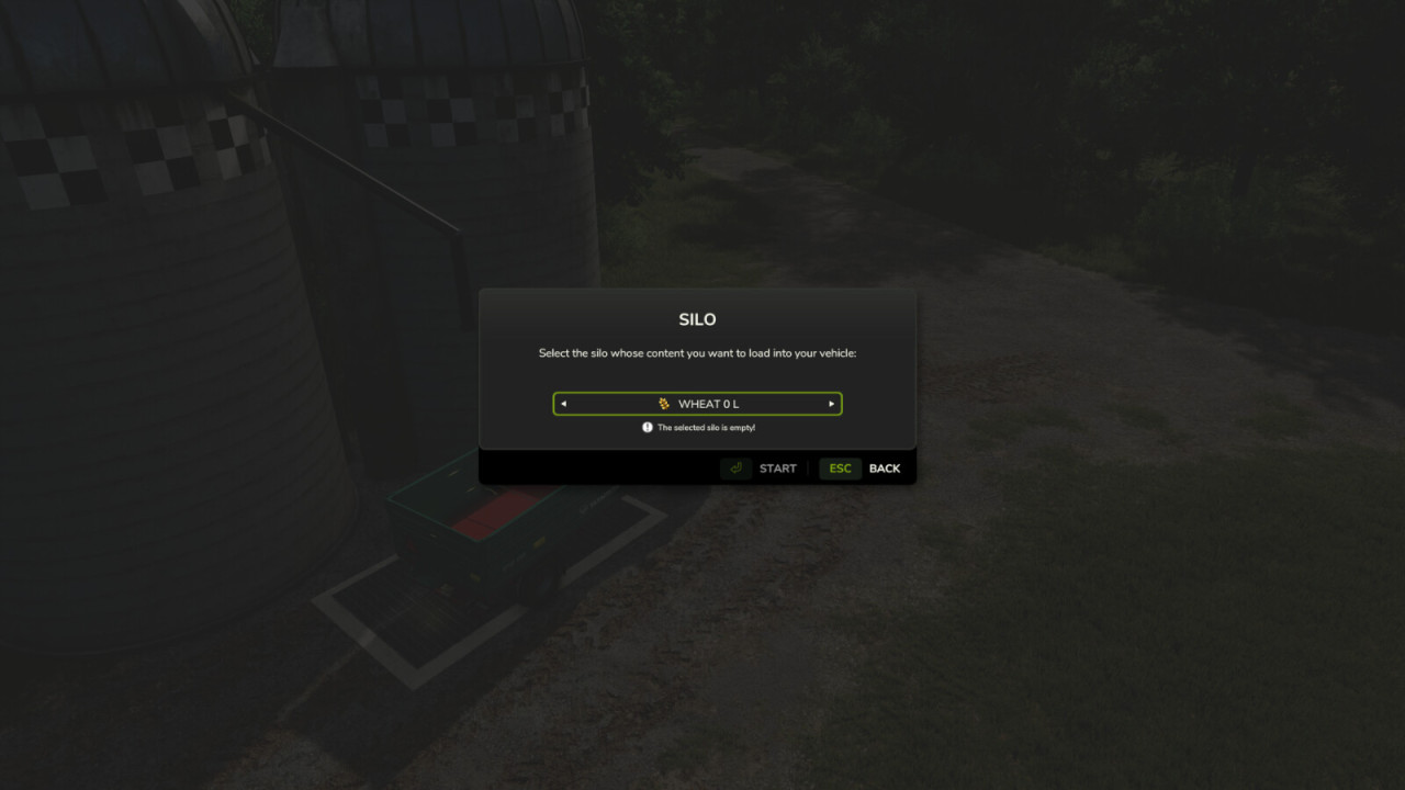 Trim Silo Dialog