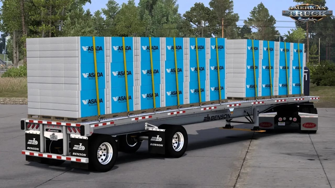 Flatbed Benson Trailer