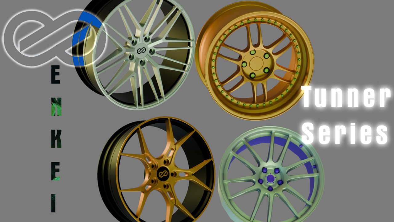 Enkei Tuner Series Wheel Pack