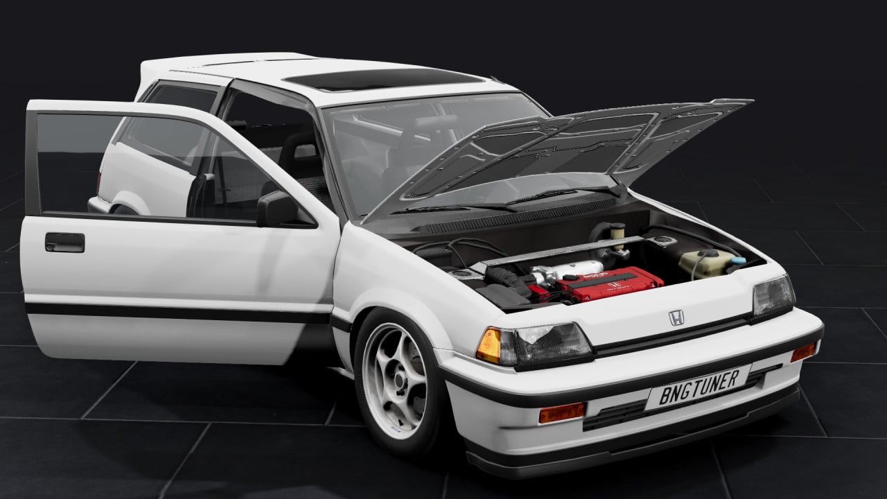 (PAID) 1986 Honda Civic SB3 BeamNGTuner Official Car Mod