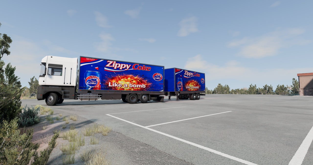Euro-Style Tandem Trailer