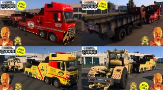 MERCEDES BENZ ACTROS MPIV CRANETRUCK v2.0 ETS2 1.58.x 2.0 thumbnail 2