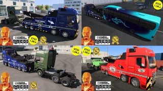 MERCEDES BENZ ACTROS MPIV CRANETRUCK v2.0 ETS2 1.58.x 2.0 thumbnail 3