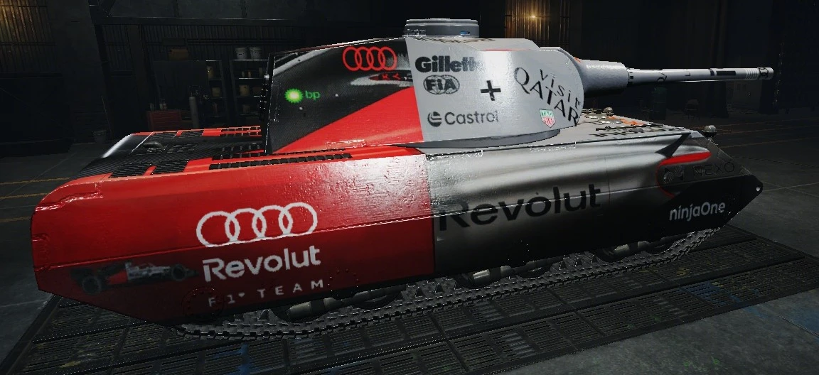 Skin-for the _ VK 100 01 _ Camo  Audi Revolut F1 Team