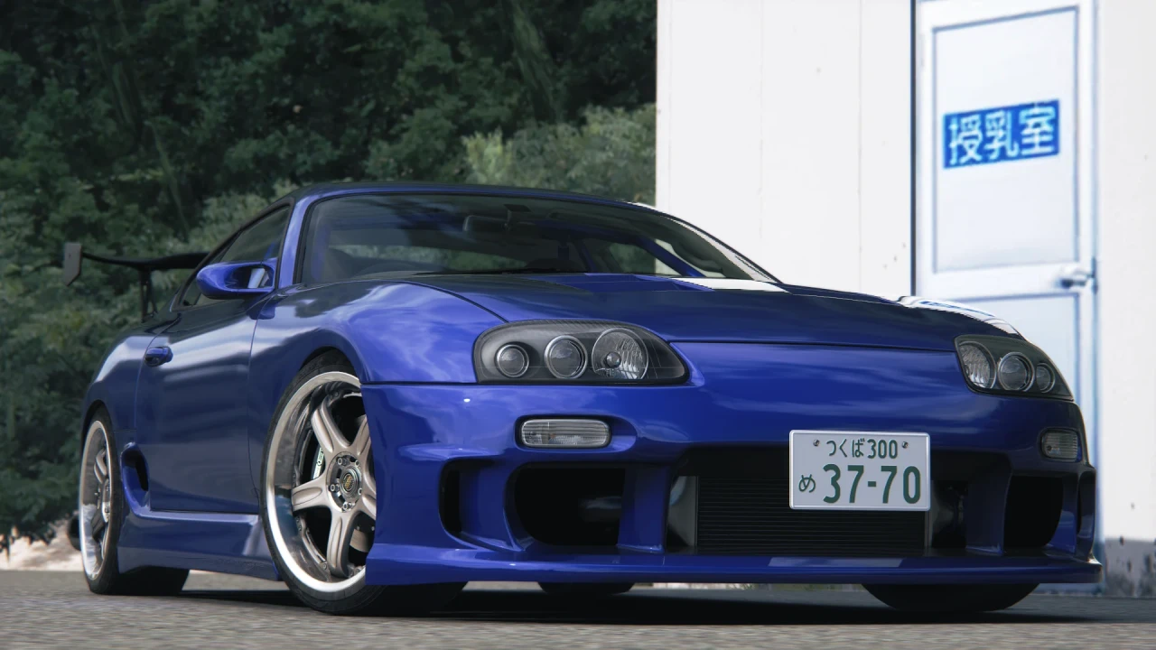 Toyota Supra MK4 (Wangan Tune) + Skin Pack