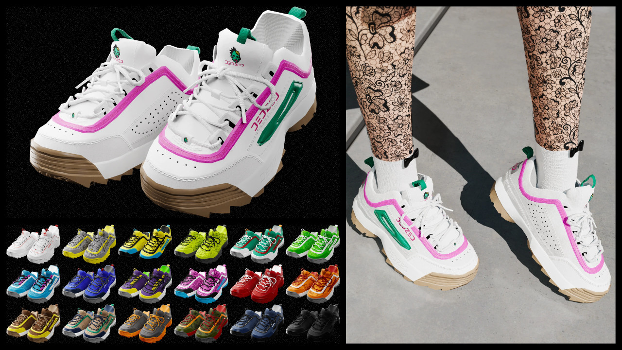 Sneakers 01 (fem V) - ArchiveXL