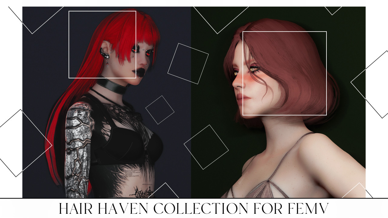 Hair Haven - Hair Collection for FemV
