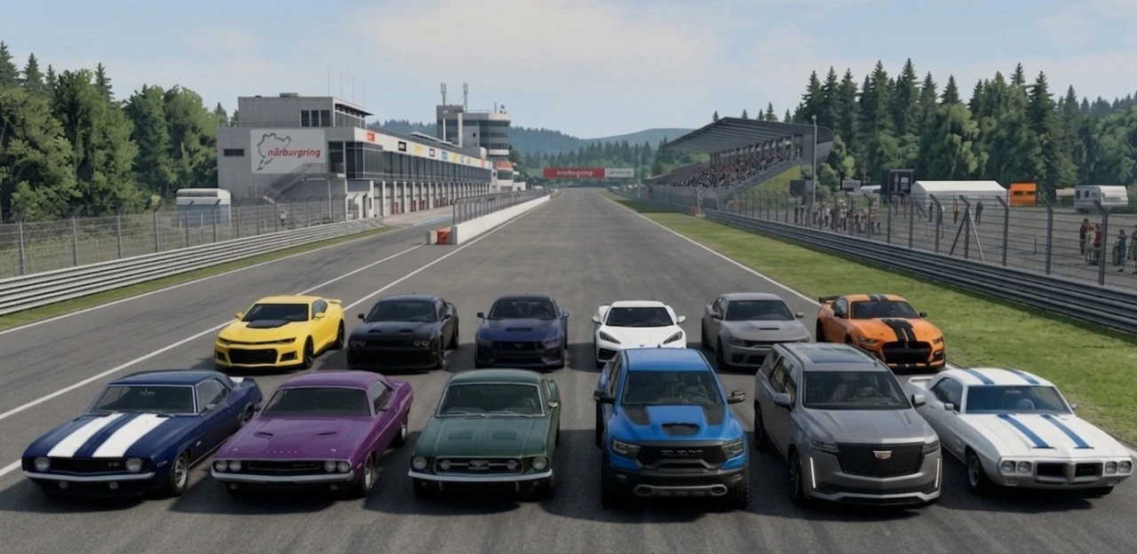 American Cars Big Pack (Dodge, Cadillac, Mustang, Ford, Corvette, etc...)