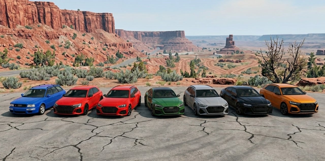 Audi Pack Cars to BeamNG