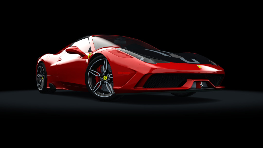 Ferrari 458 Speciale Aperta Wind Tune