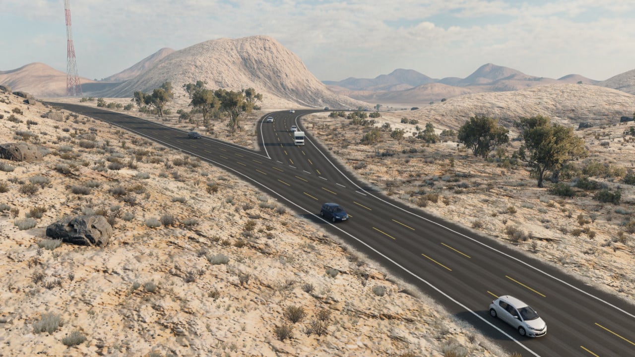 Random Desert Highway