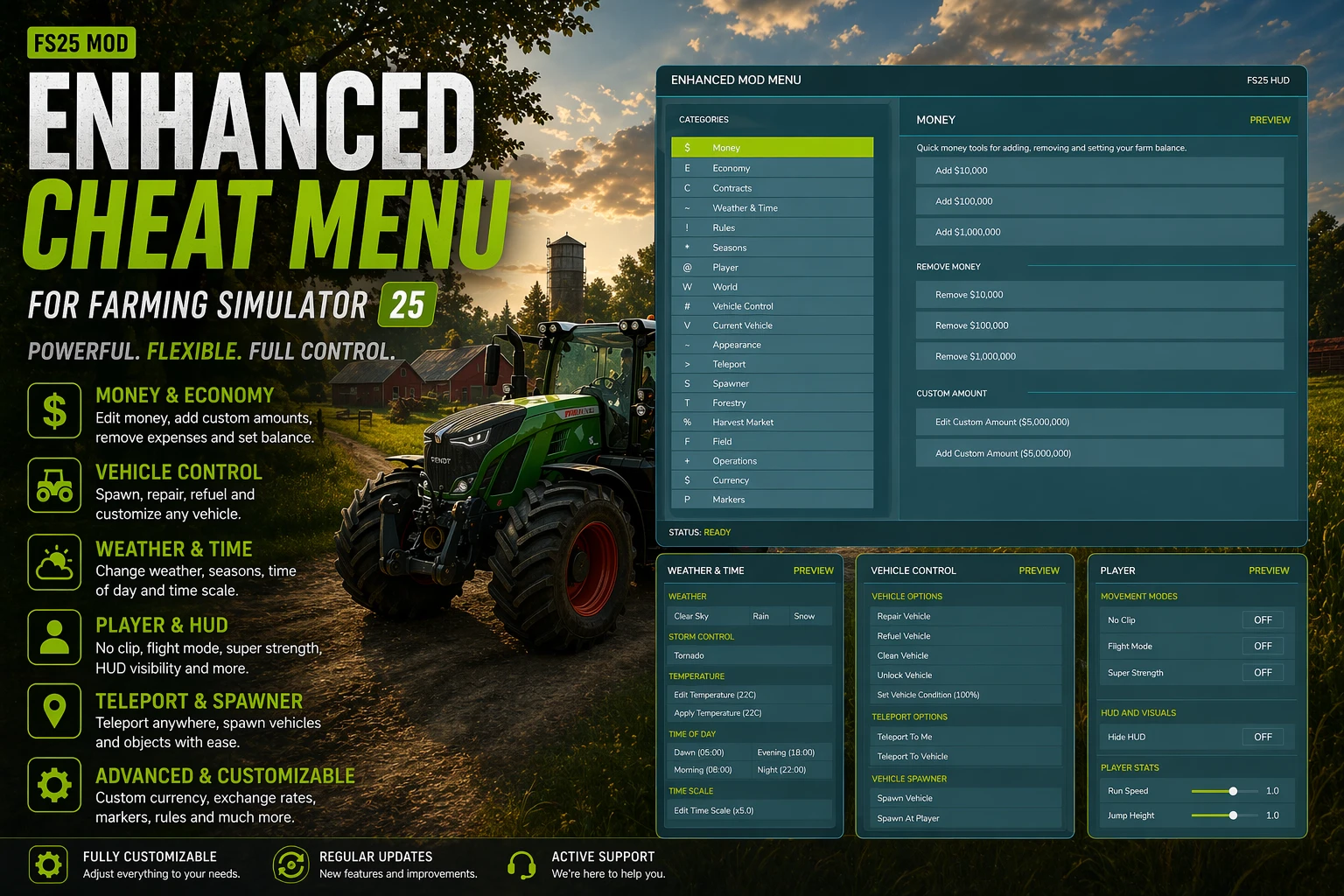 Enhanced Mod / Cheat Menu 2.0.0.0