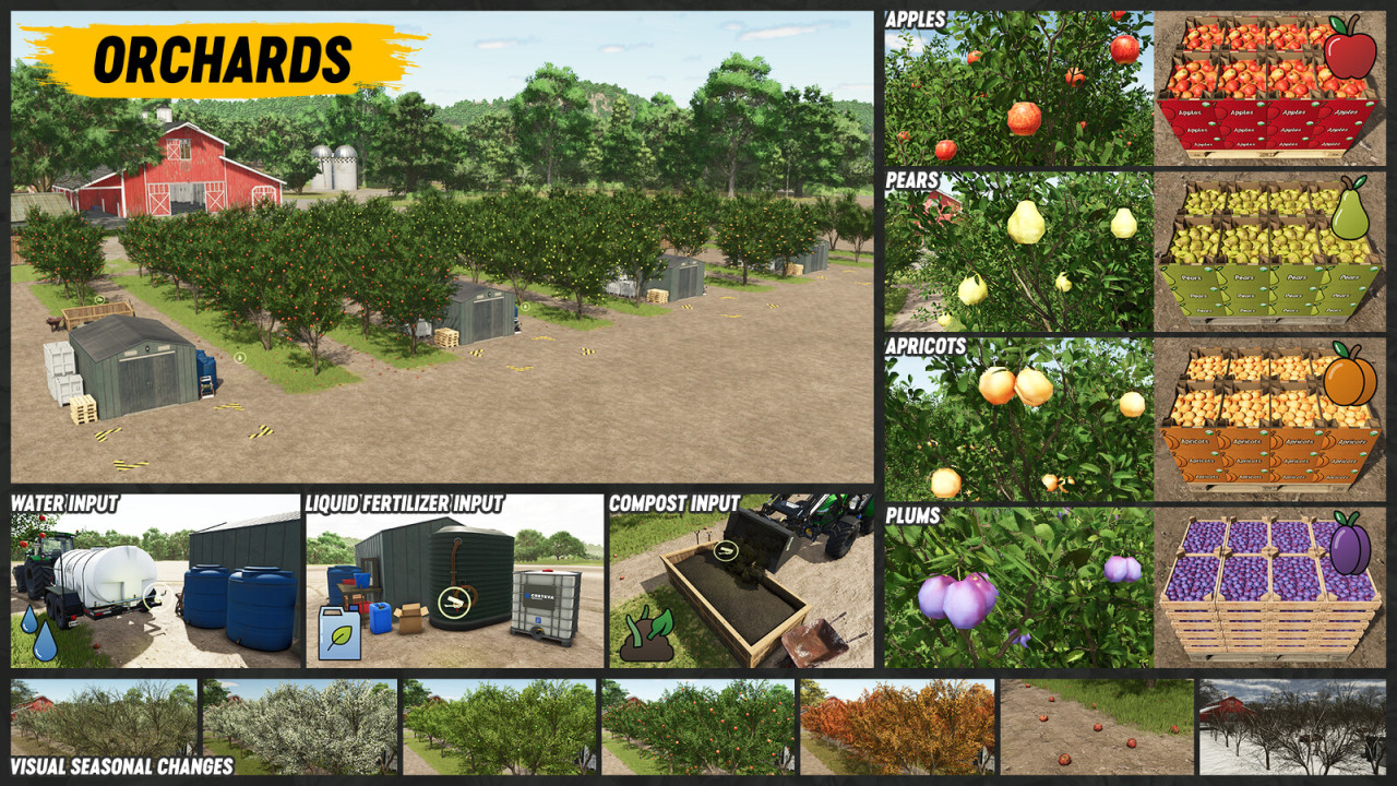 Orchards And Greenhouses