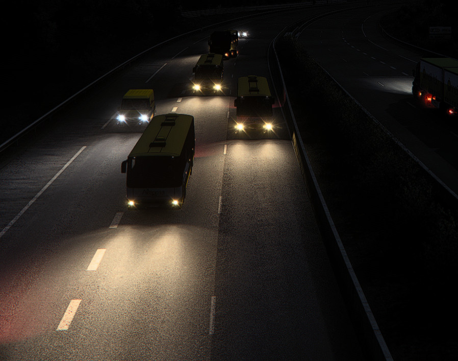 Better Flares Addon for Bus Traffic Pack by TM
